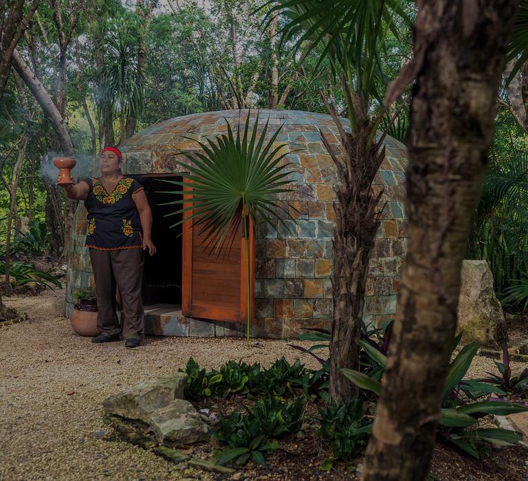 Temazcal Blue Diamond Luxury Boutique Hotel Riviera Maya Temazcal Blue Diamond Luxury Boutique Hotel Riviera Maya